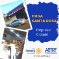Casa Santa Rosa colabora com os projetos sociais e humanitários do Rotary