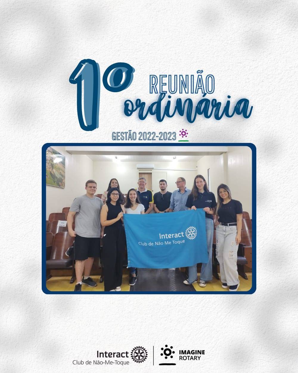 Primeira reunião ordinária da gestão 2022-2023!