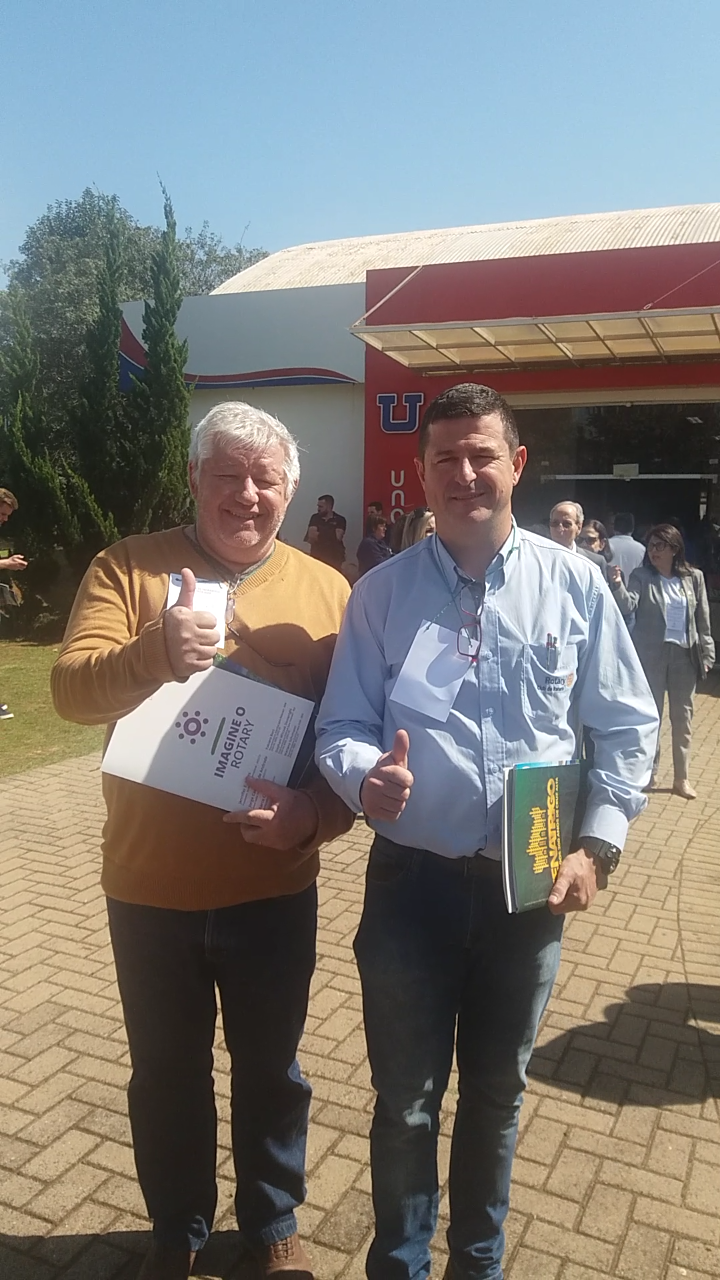 companheiro Jorge e Presidente Sandro