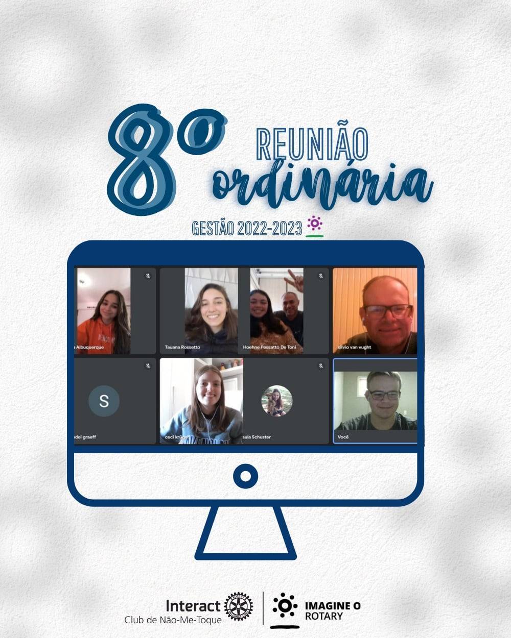 Oitava reunião ordinária da gestão 2022-2023!