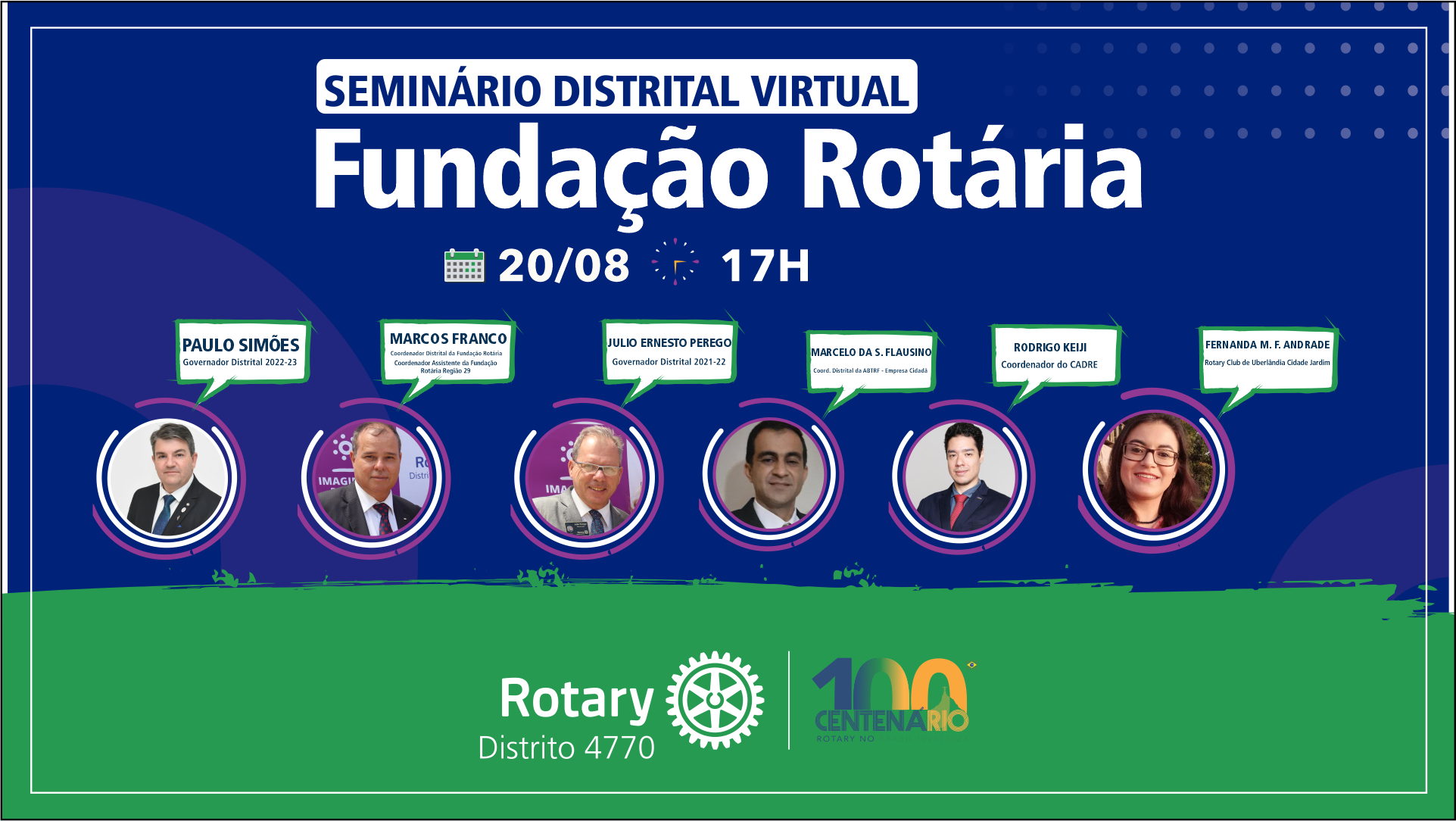 SEMINÁRIO DA FUNDAÇÃO ROTÁRIA
