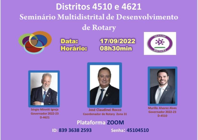 Seminário multidistrital 