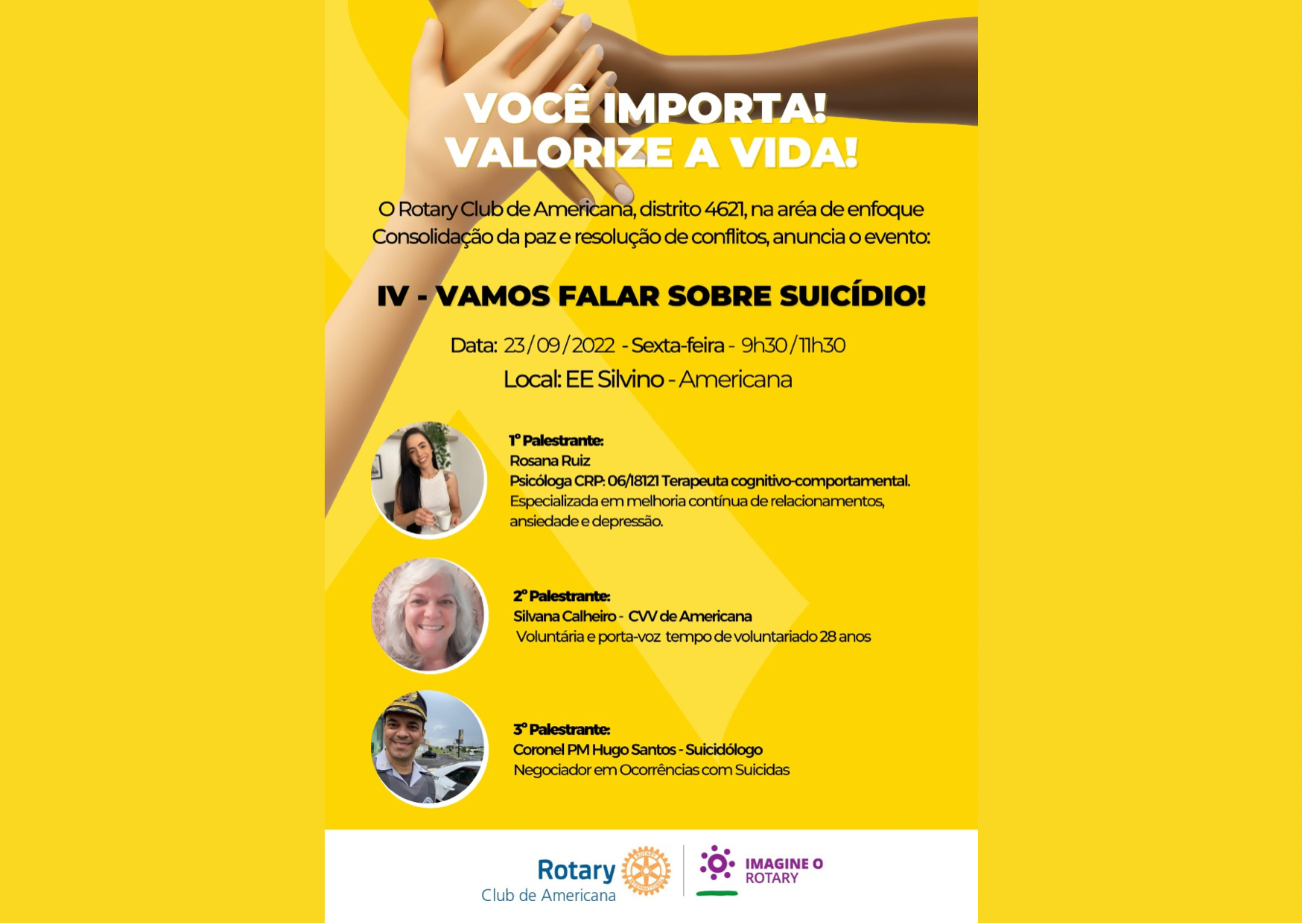 IV Vamos falar sobre suicídio 