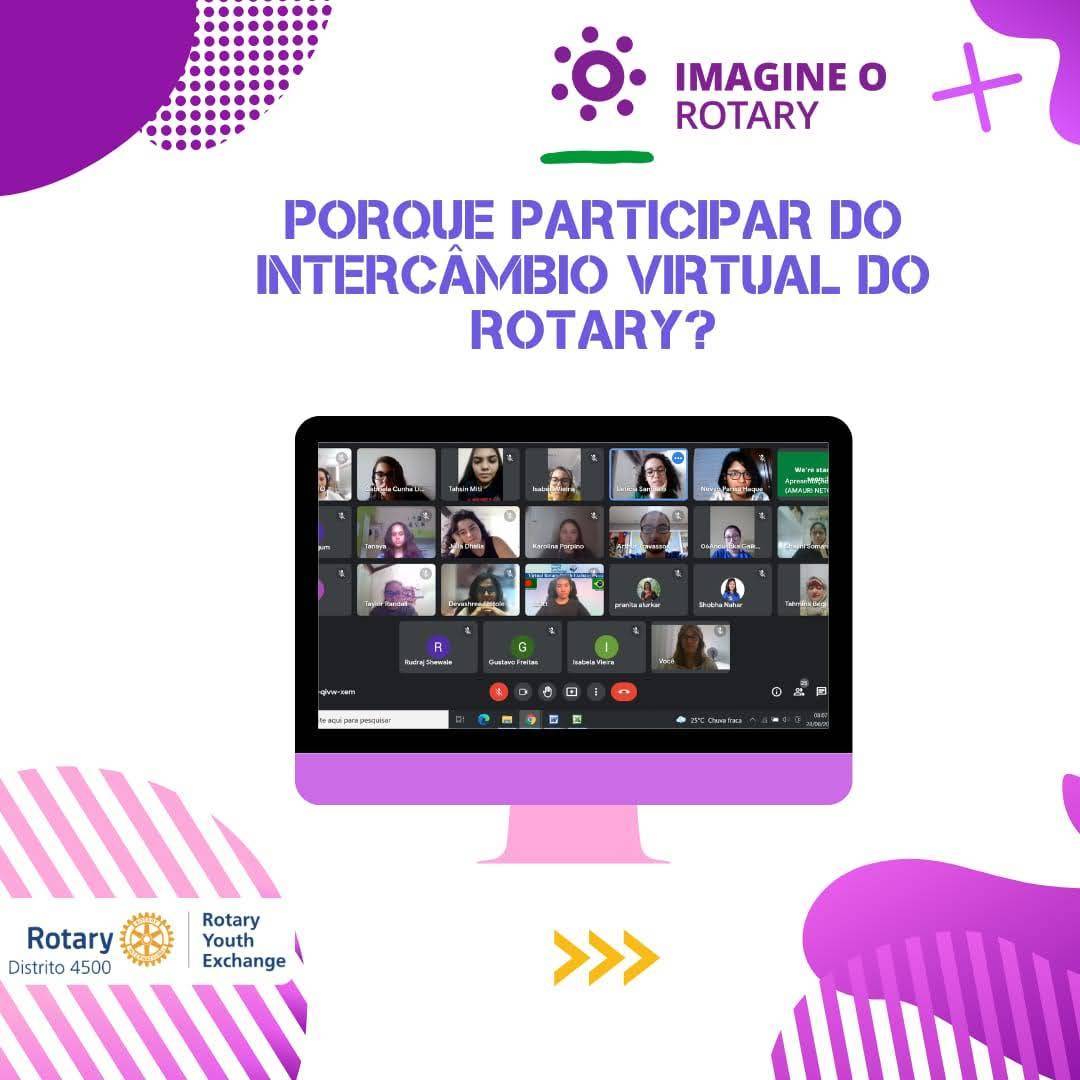 Intercâmbio virtual com inscrições abertas!