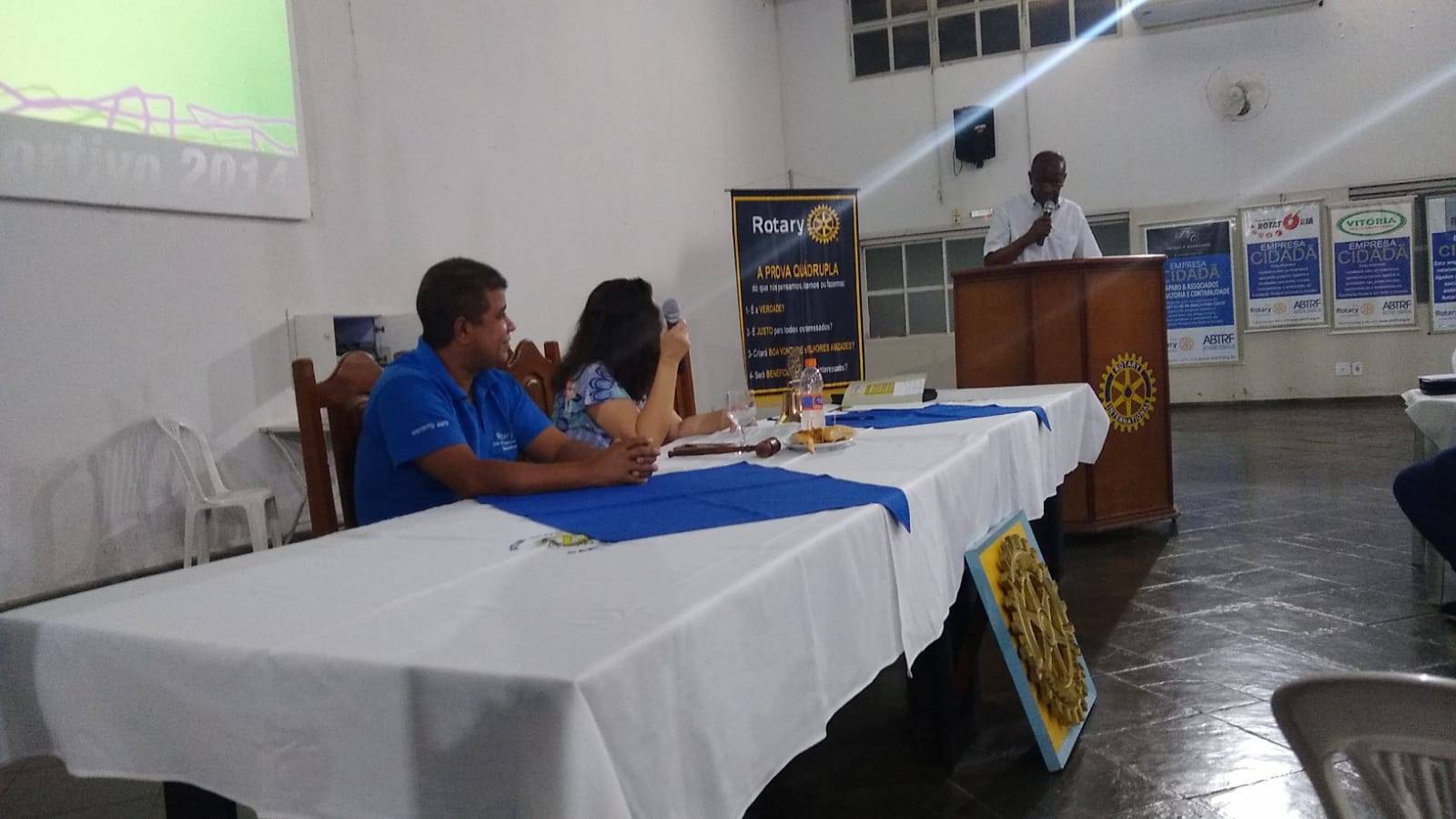 Reunião Ordinária -1645 - 07 - IR Ulisses - Jantar Walter Biolcati e Fabiano