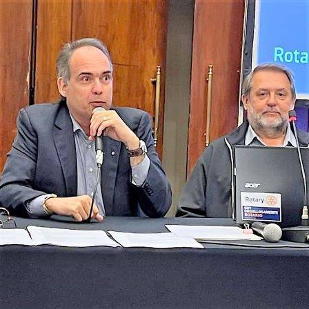 Henrique Vasconcelos e César Scherer estão à frente da organização do próximo Instituto Rotary do Brasil