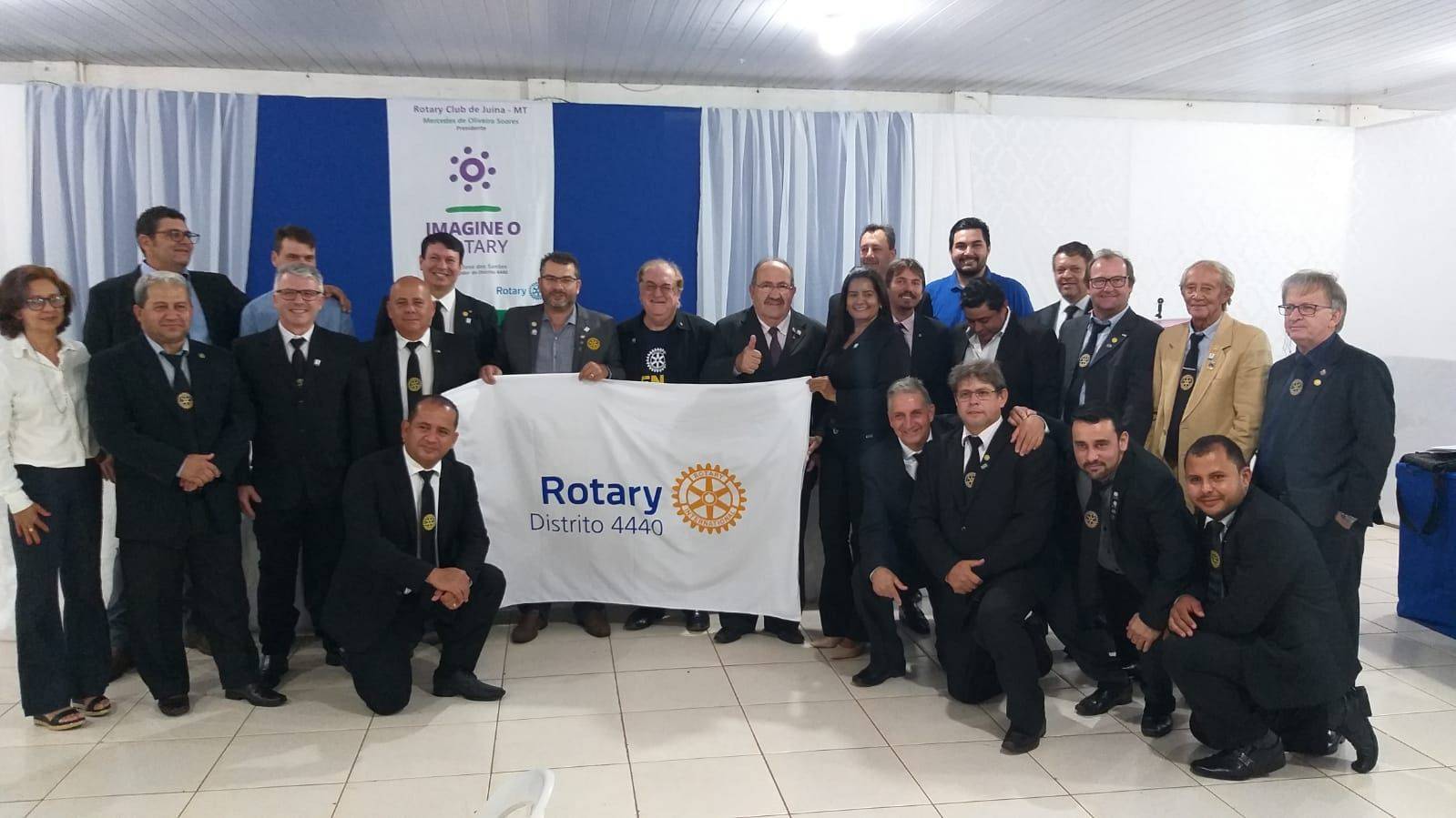 Juína recebe o Governador do Distrito 4440, com extensa agenda.