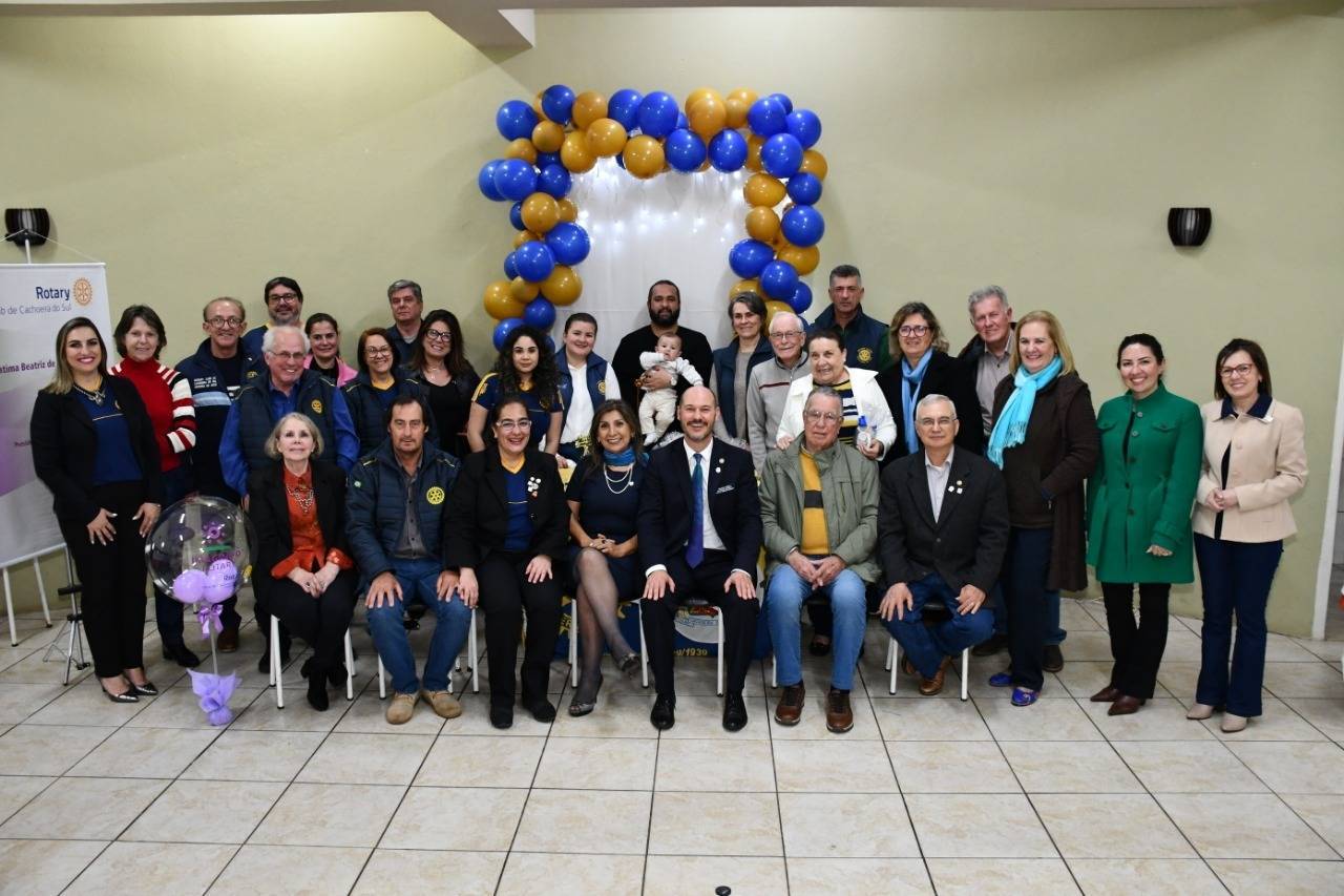 Evento teve a presença do governador distrital e posse de novas Companheiras