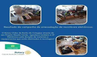 Arrecadação e Reciclagem de Eletrônicos 