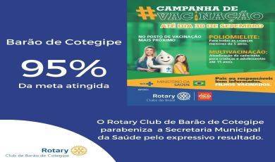 Erradicação da Poliomielite.