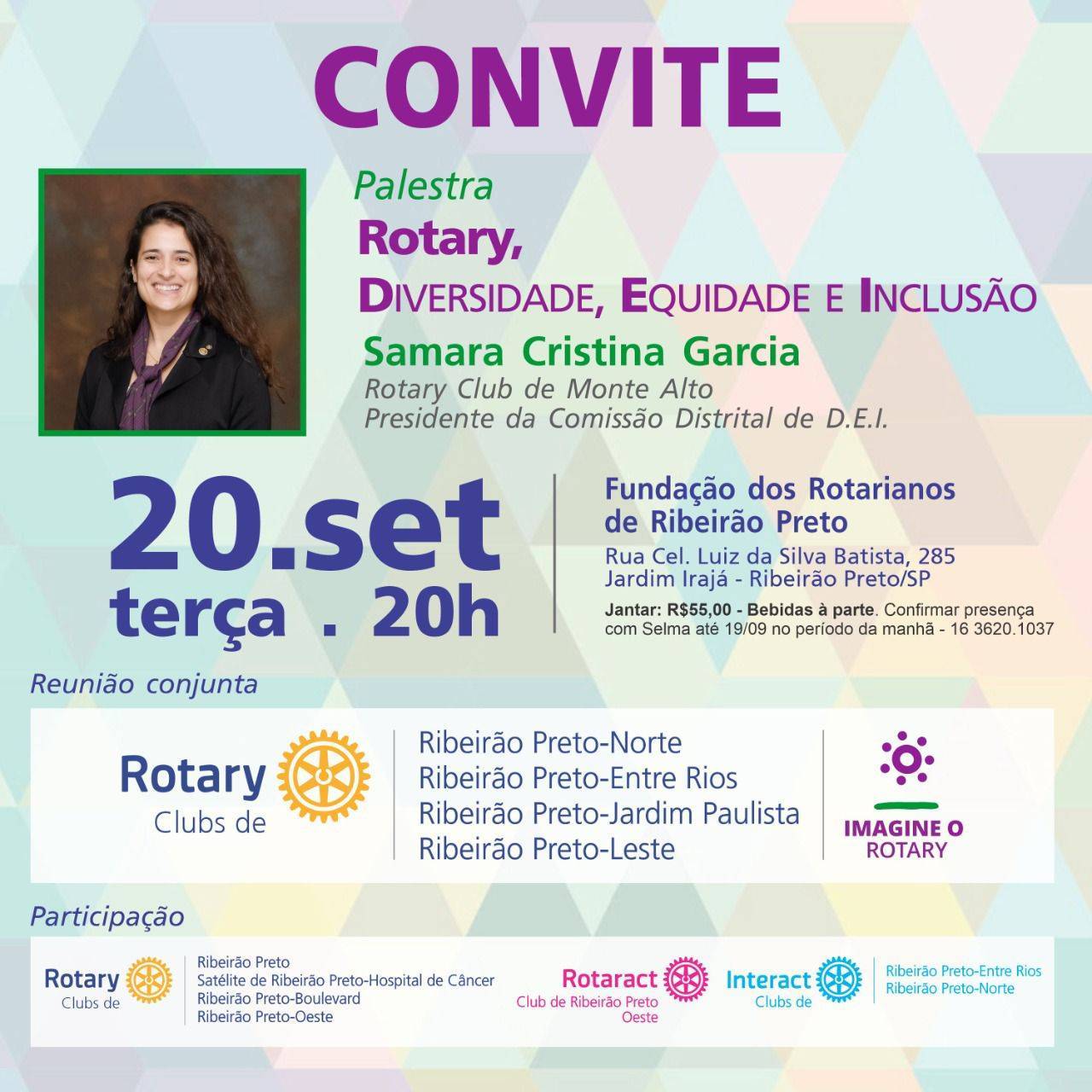 venha ver como a reunião conjunta de clubes de Ribeirão Preto