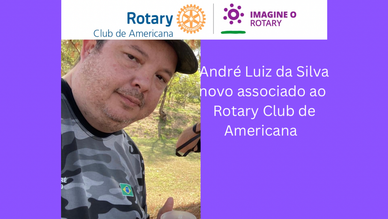 André - novo associado 