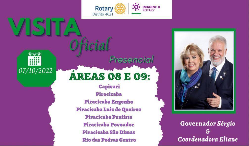 Visita presencial às áreas 8 e 9