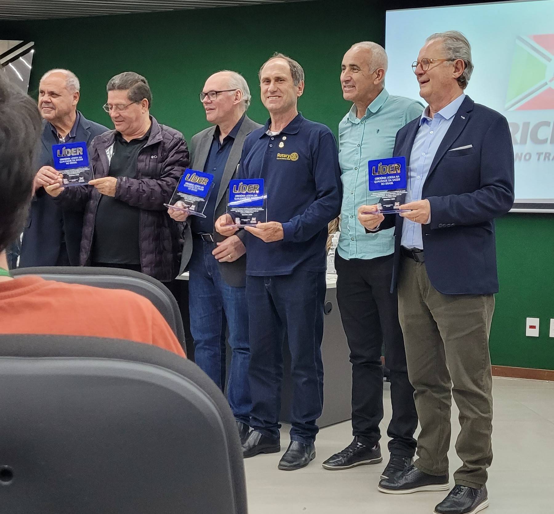 Rotary Club de Criciúma - Oeste é reconhecido pela Prefeitura de Criciúma pelos relevantes trabalhos prestados à saúde