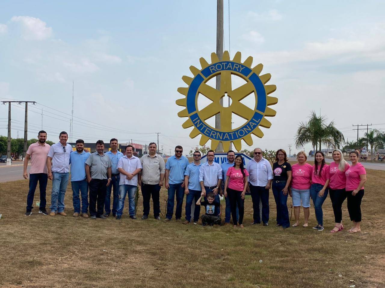 Rotary Club de Guarantã do Norte recebe Governador Distrital de Rotary Internacional em visita oficial