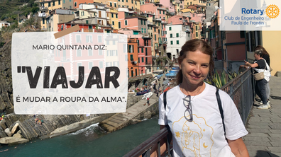 Sorahya Sacramento , Presidente da Comissão de Meio Ambiente do Rotary Club de Engenheiro Paulo de Frontin