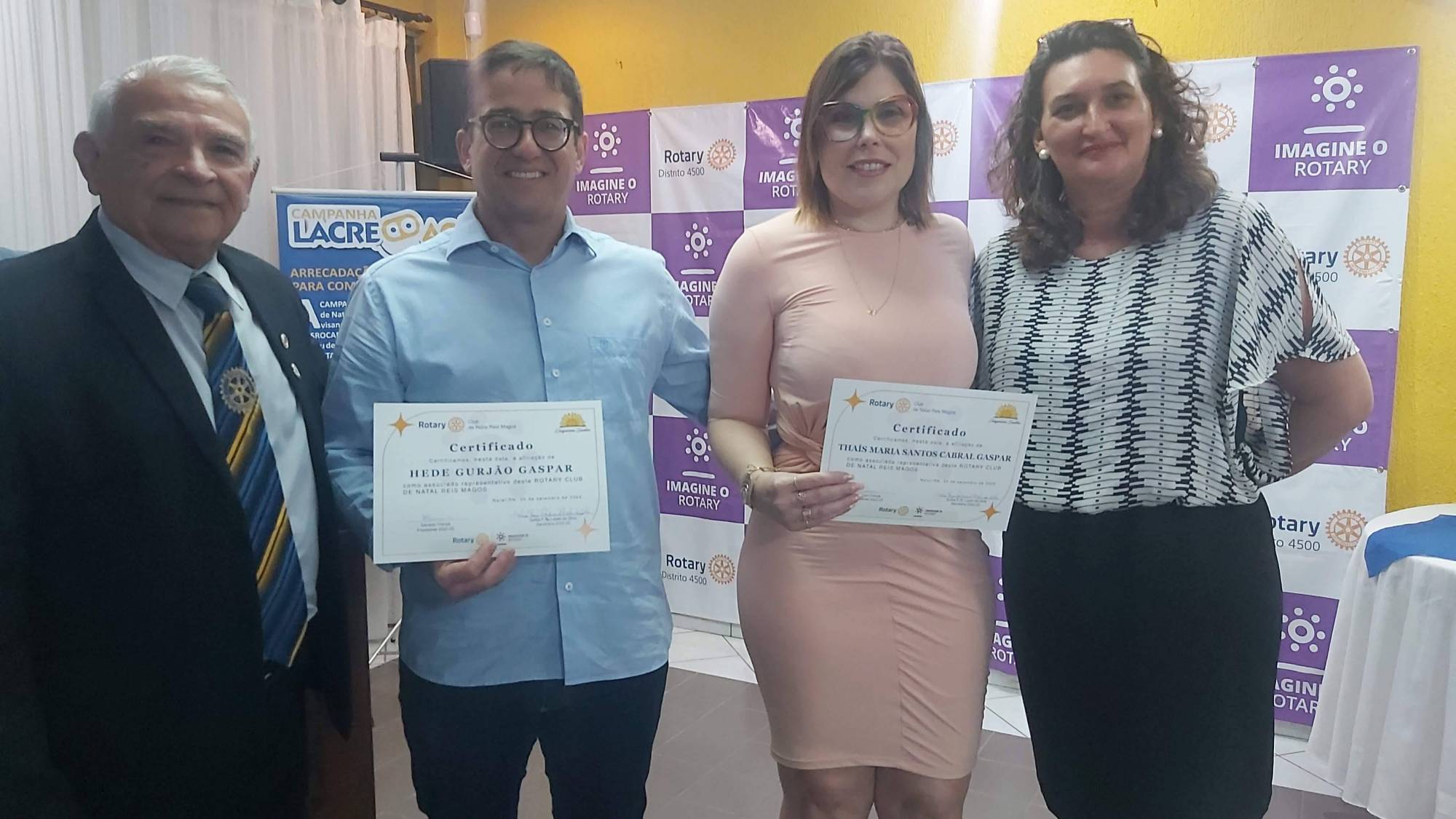 POSSE DE NOVOS ASSOCIADOS