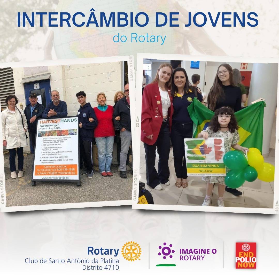 INTERCÂMBIO DE JOVENS DO ROTARY