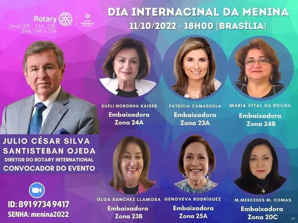 Dia Internacional da Menina - 11/10/2022