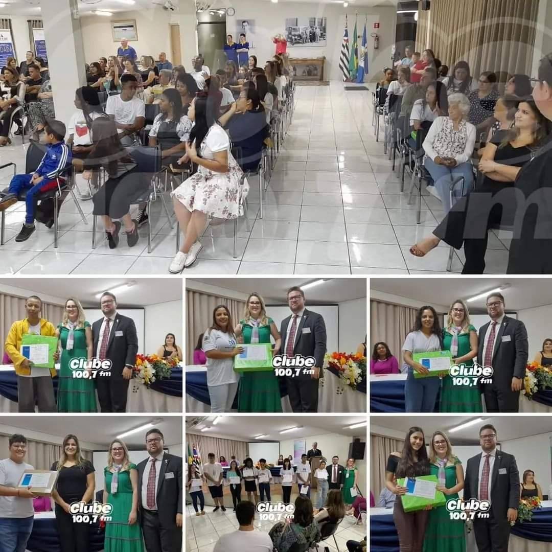 BARIRI: ROTARY FAZ ENTREGA DE PREMIAÇÃO DO CONCURSO DE REDAÇÃO