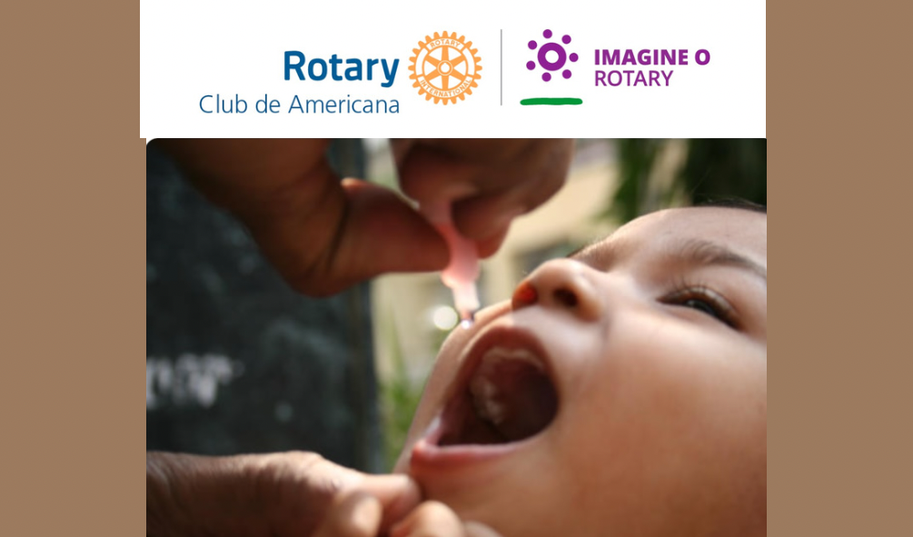 Vacinem as crianças contra paralisia infantil 