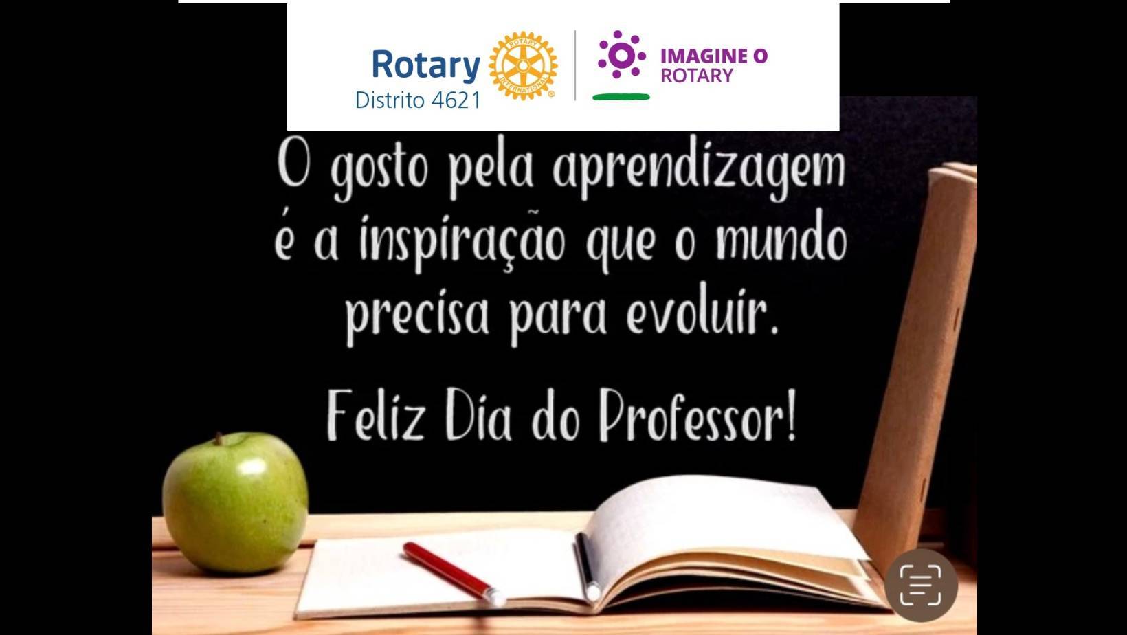 Feliz dia dos professores 
