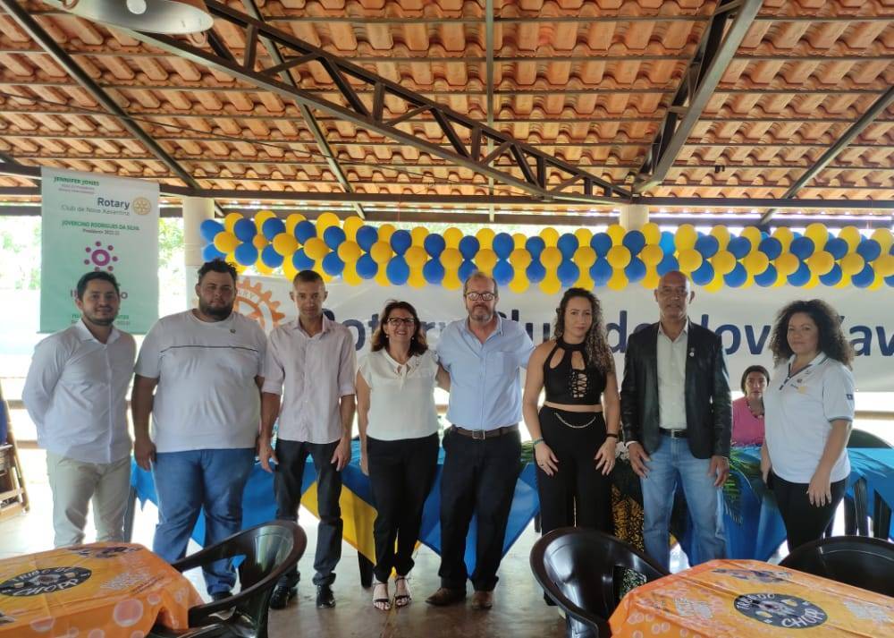 Rotary Club de Nova Xavantina empossa conselho diretor 2022-23