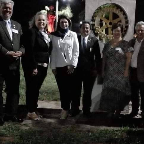 ROTARY CLUB DE FERNANDO PRESTES  Reunião Festiva de Visita do Gov. Gerson Januário/Rosangela.