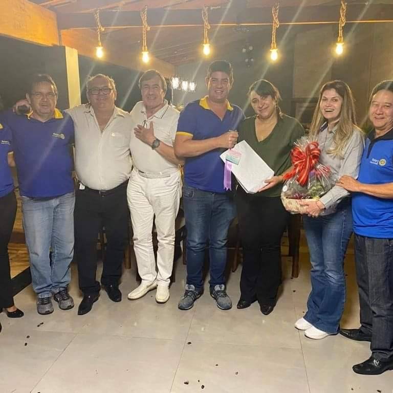 Rotary Club de Pirajuí recebeu dia 20 de outubro a visita do Casal Gov. Gerson e Rosangela Januário.