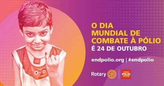Hoje é o Dia Mundial de Combate à Pólio!