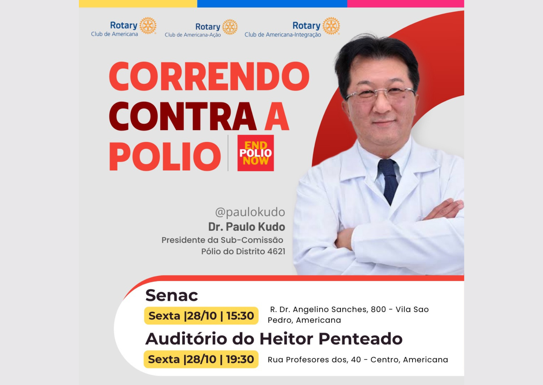 Correndo contra a pólio 