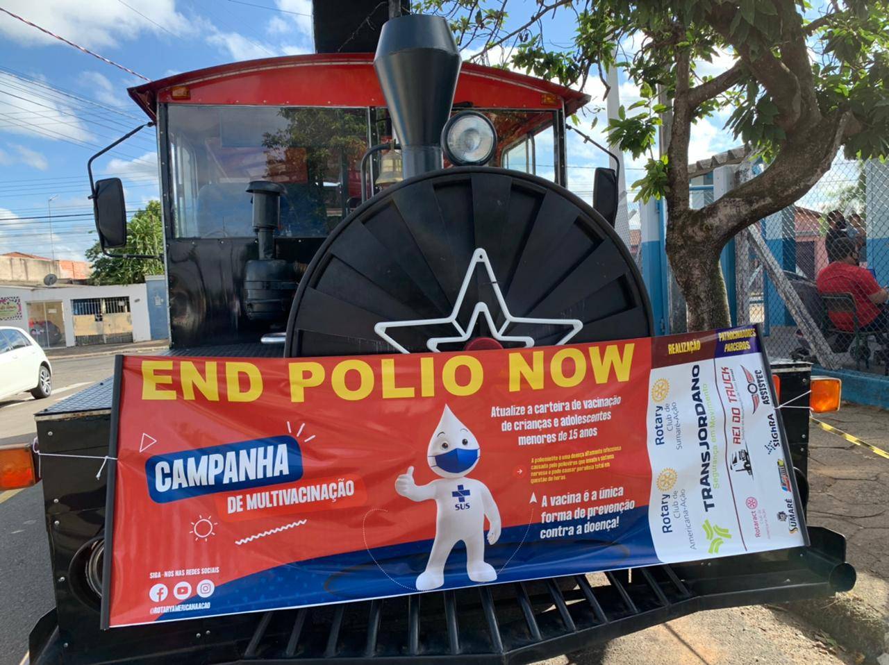 Vacinação Trenzinho da Saúde