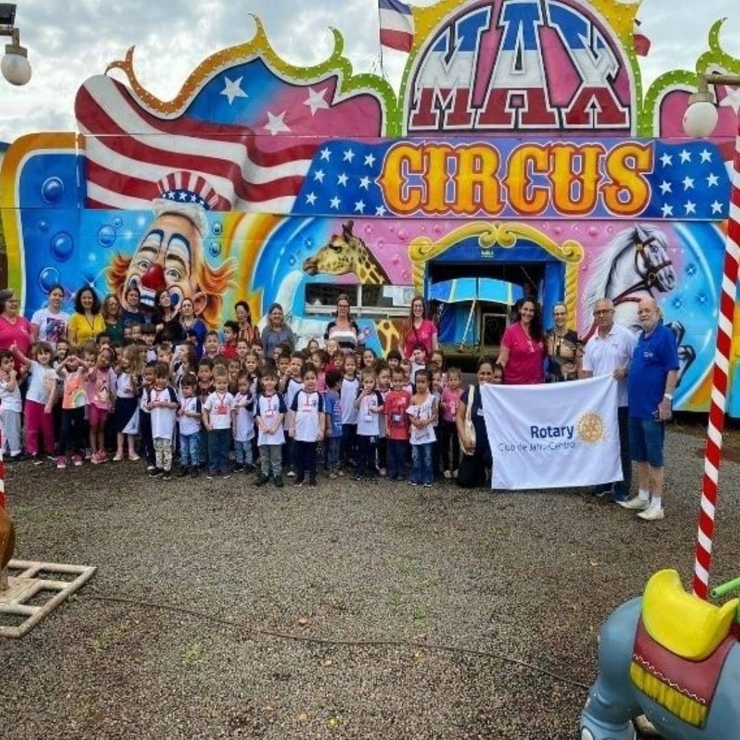 PROJETO – ROTARY CLUB CENTRO DE JAHU – ESCOLA NO CIRCO
