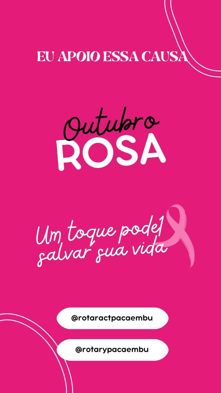 UM TOQUE PODE SALVAR SUA VIDA 🌺