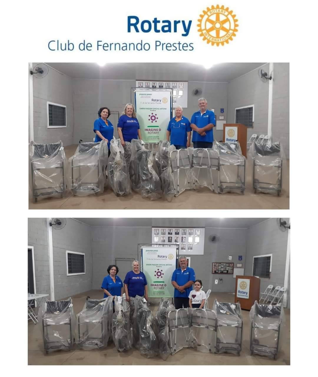 ROTARY CLUB DE FERNANDO PRESTES - Arrecadação de CADEIRAS DE RODAS e de BANHO