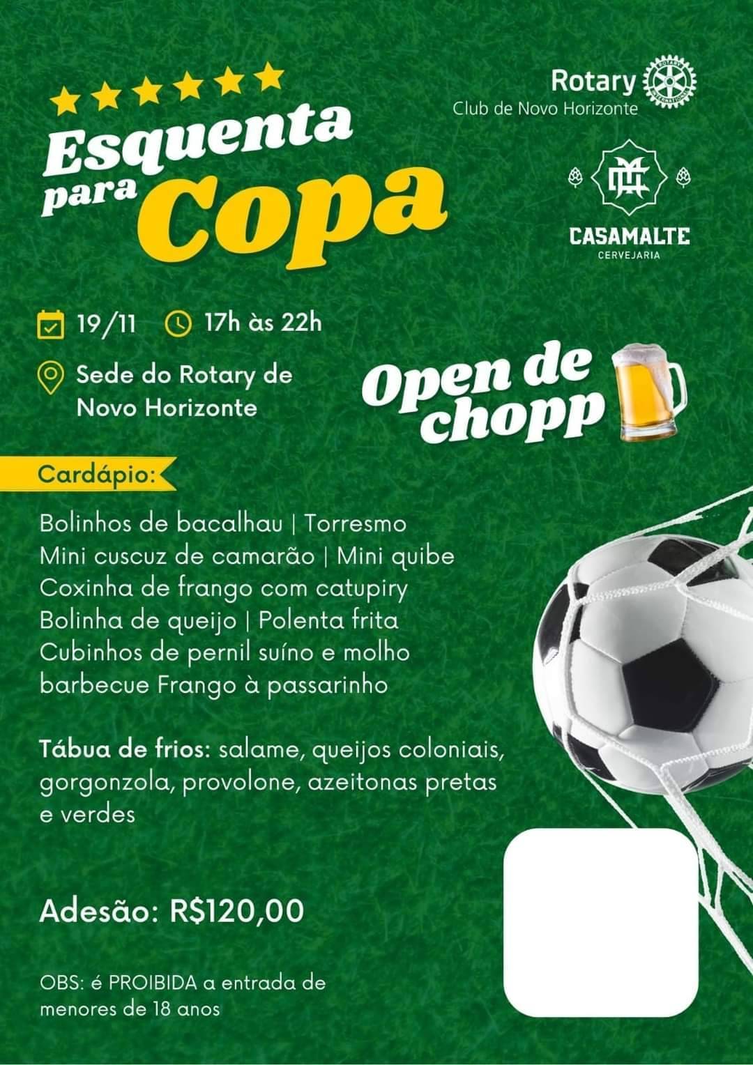 Esquenta para a Copa - Rotary Novo Horizonte