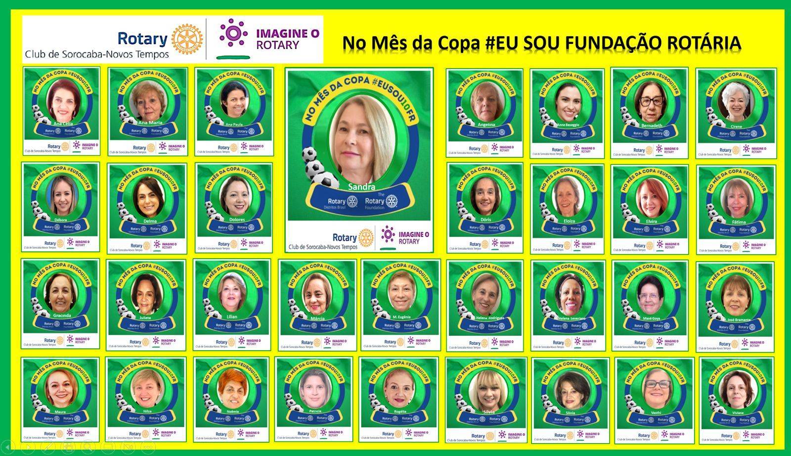 No mês da fundação doe U$ 10