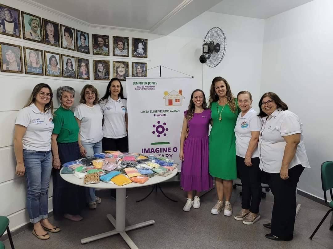 Mais uma reunião deliciosa com as senhoras da Casa da Amizade de Itápolis