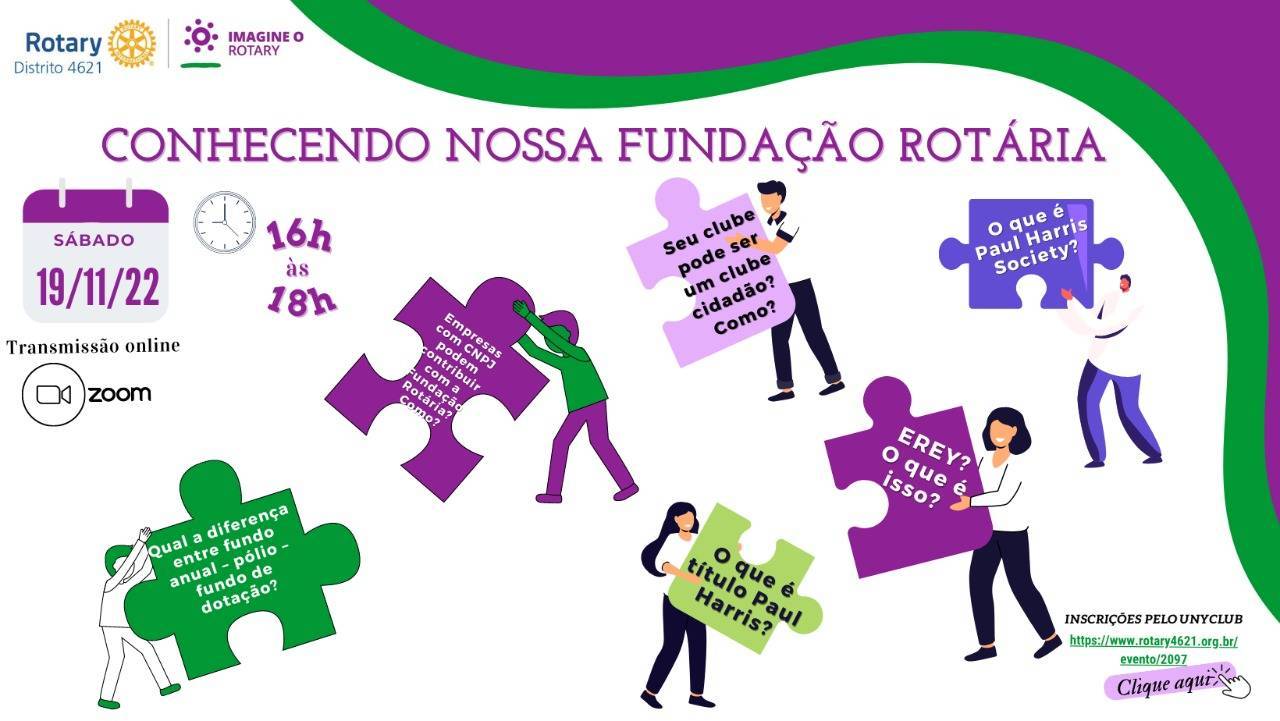 Conhecendo Nossa Fundação Rotária VI