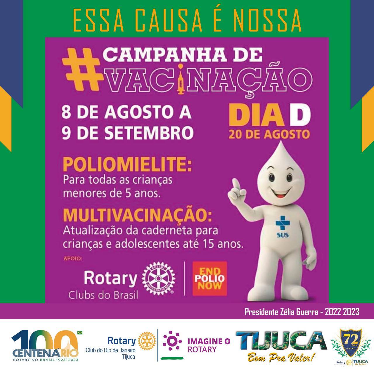  Campanha de vacinação contra a Poliomielite