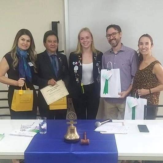 Visita oficial do Governador Gerson e sua esposa Rosângela ao Rotary Club de São José do Rio Preto Alvorada.