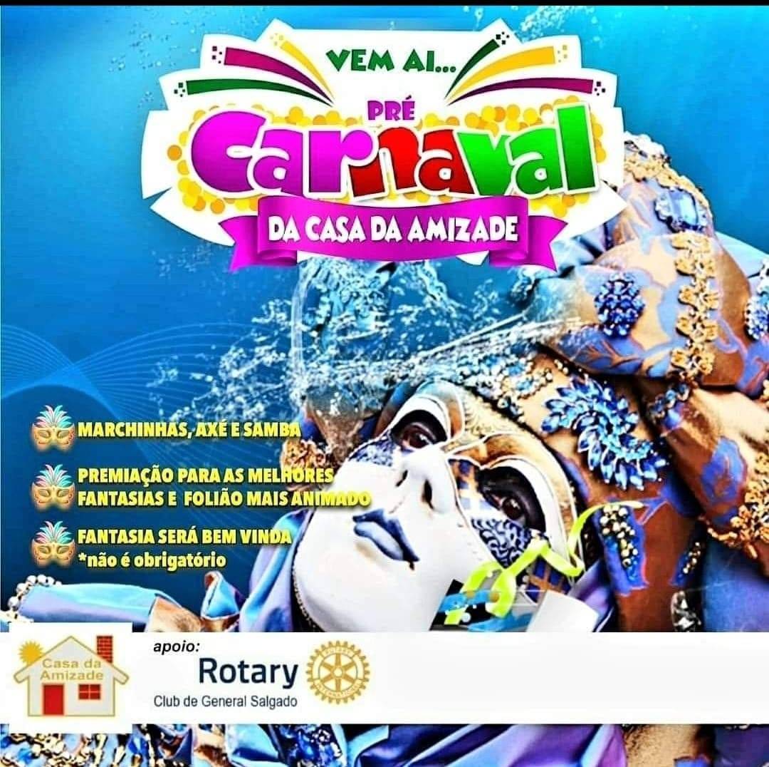 Pre Carnaval da Casa da Amizade do Rotary Club de General Salgado