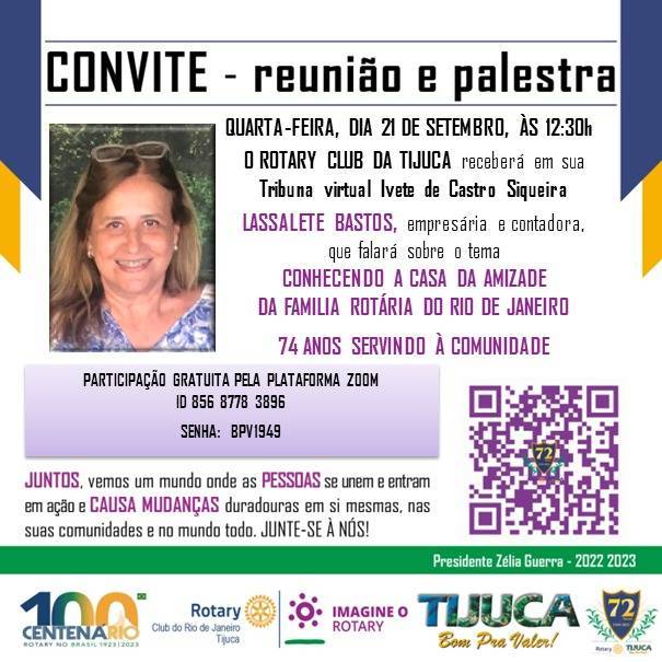 Conhecendo a Casa da Amizade da Família Rotaria do Rio de Janeiro