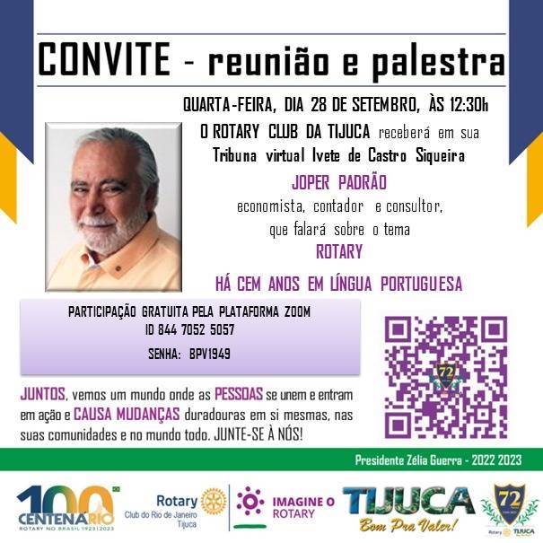 Rotary, há Cem Anos em Lingua Portuguesa