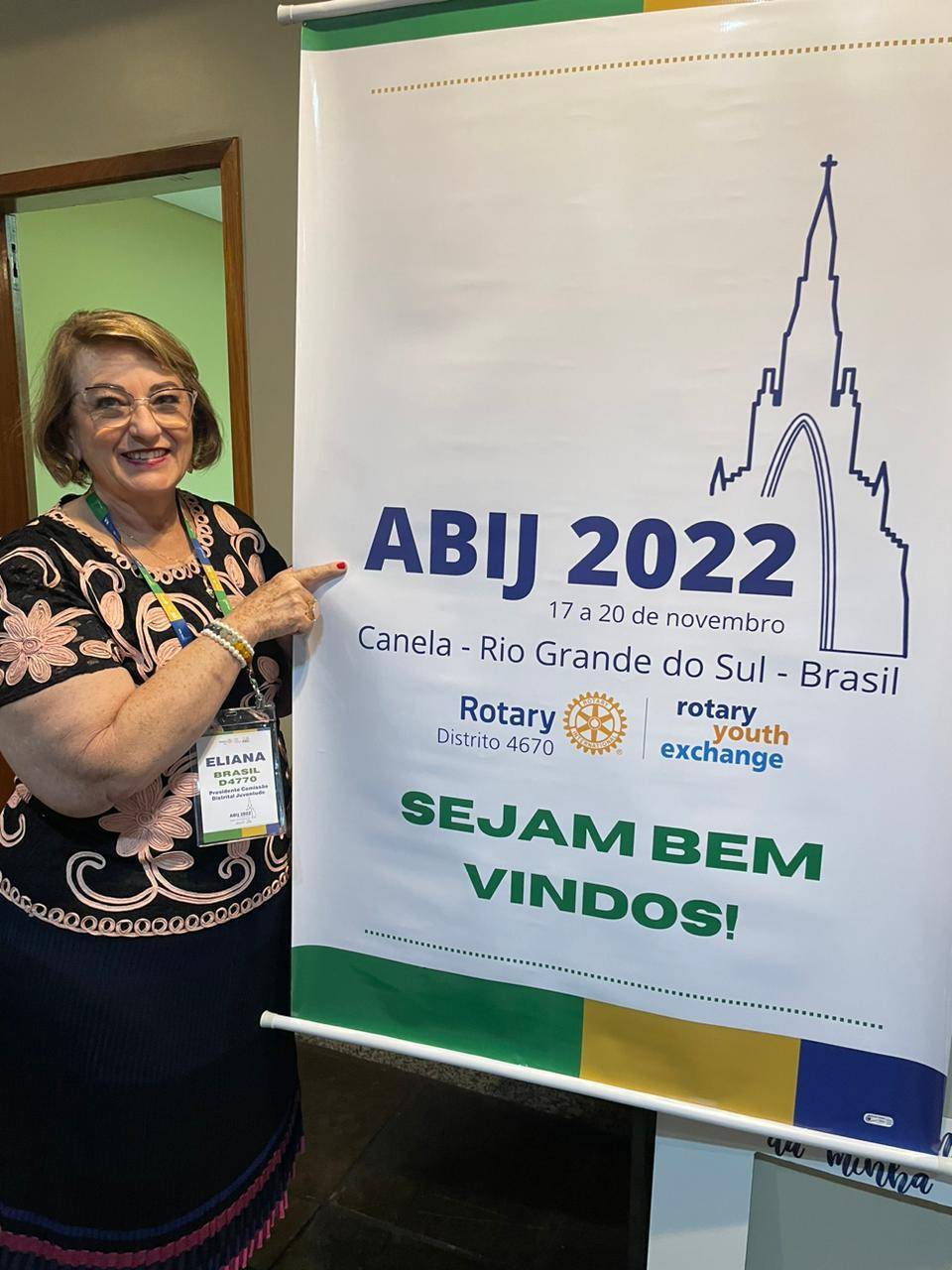 Distrito 4770 participa da EVENTO ABIJ 2022 Associação Brasileira de Intercâmbio de Jovens.