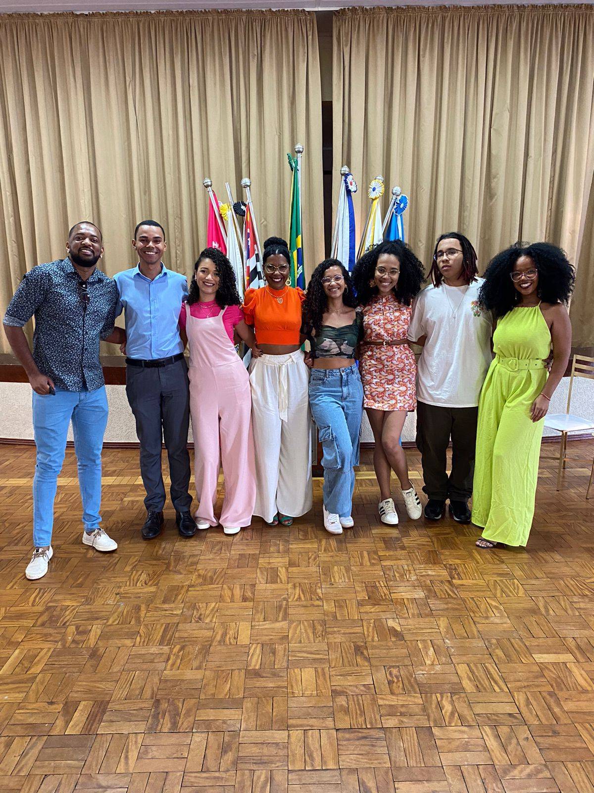 O evento contou com a presença de 07 convidados principais e nossas associadas Beatriz e Vitória como mediadoras da roda de conversa