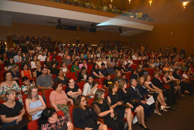 O público prestigiou o evento.