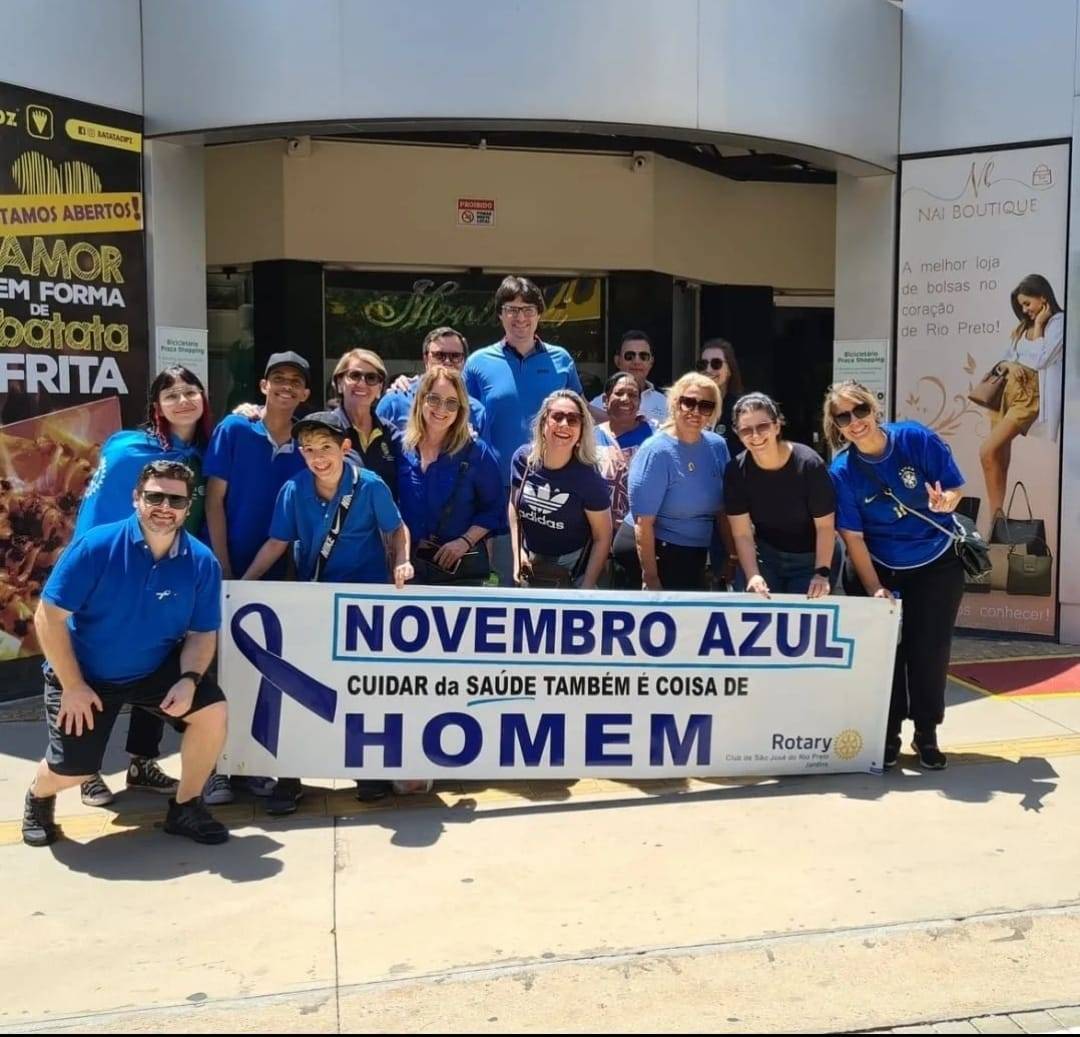 Novembro Azul contra o câncer de próstata - Rotary Kids Jardins