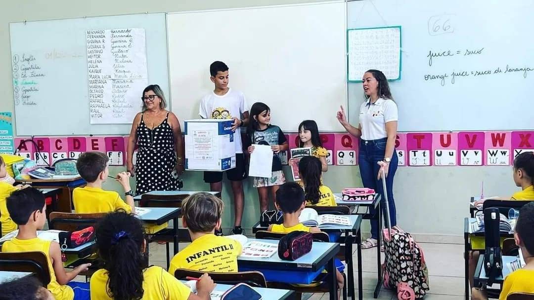 O ROTARY KIDS DE ITÁPOLIS, em parceria com o Fundo Social de Solidariedade, deu início à CAMPANHA DE NATAL! 🎅🏻