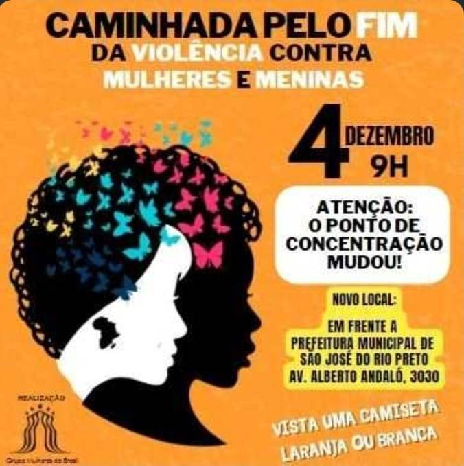 Caminhada Fim da Violência Contra Mulheres e Meninas - Rotary Club de São José do Rio Preto Eco